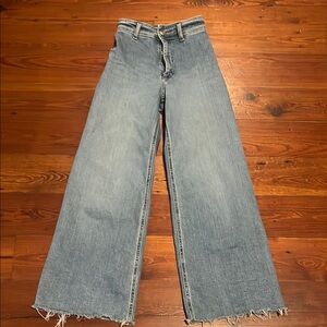 Zara Marine Straight Jeans (Size 0) Great Condition